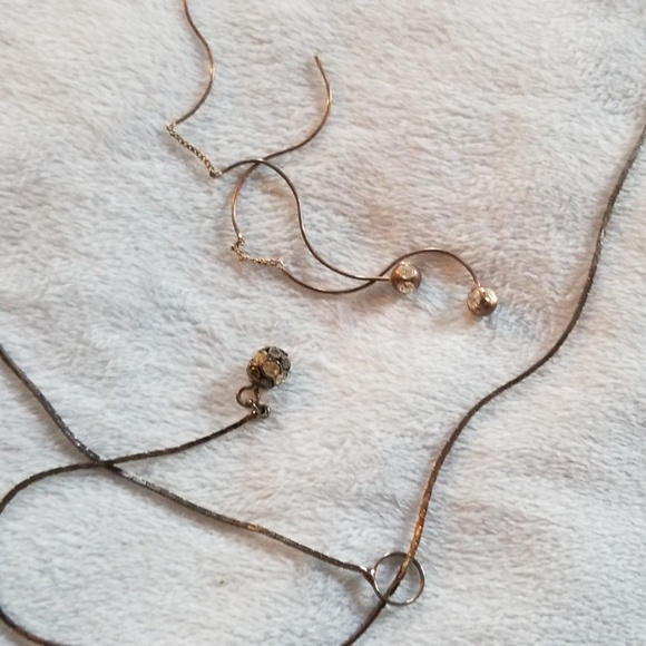 Vintage Disco Earrings & Choker/Dangle Necklace - Picture 7 of 7